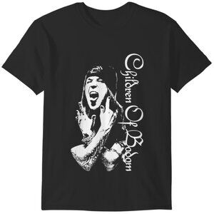 Alexi Laiho RIP Children Of Bodom Graphic T-Shirt Tribute Metal Band Fan Casual